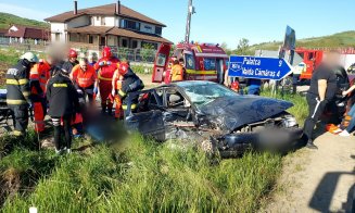 Descarcerarea, la un ACCIDENT grav din judeţul Cluj / O victimă, în comă, cu multiple traumatisme