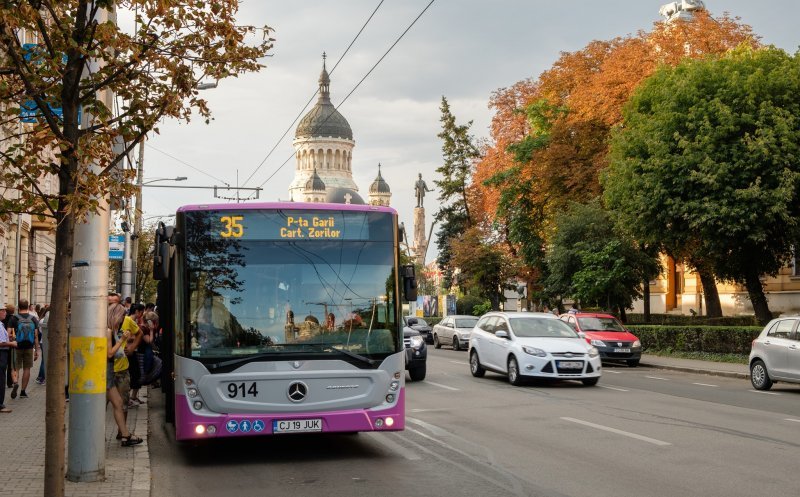 Cluj-Napoca: Modificări temporare în transportul public în ziua de Paște