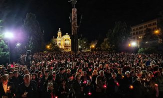 Hristos a Înviat! Mii de credincioși au participat la slujba de Înviere de la Catedrala Mitropolitană din Cluj-Napoca