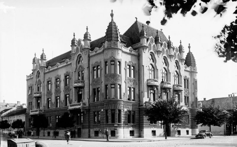 Prefectura din Cluj-Napoca, în anii 1930
