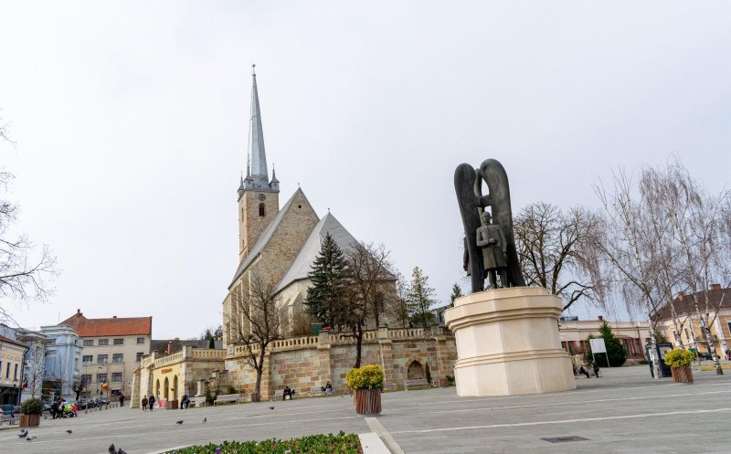 Care este stadiul lucrărilor la zona pietonală din centrul municipiului Dej