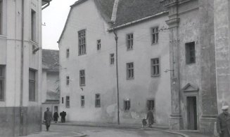 Biserica și Mănăstirea Franciscană din Piața Muzeului, în anii '50-'60