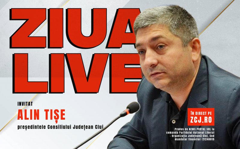 Alin Tișe, invitat la ZIUA LIVE