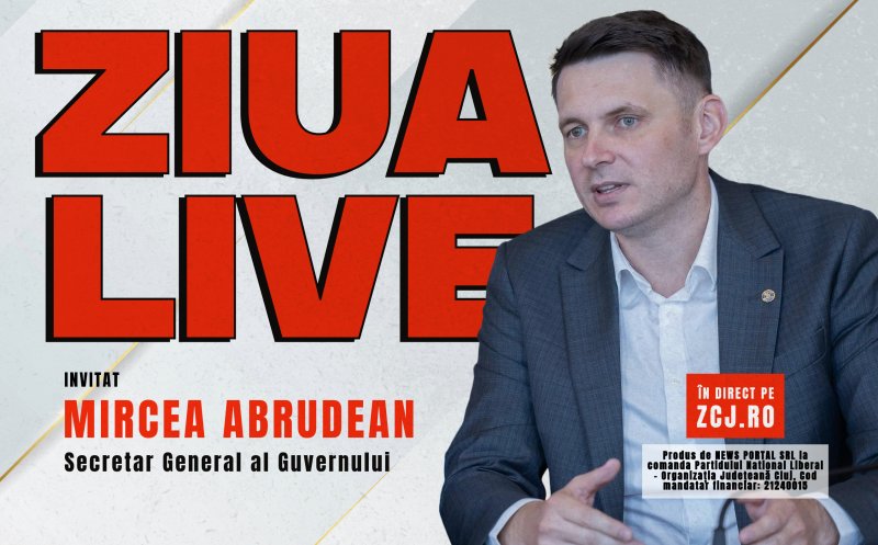 Secretarul General al Guvernului, Mircea Abrudean, vine la ZIUA LIVE