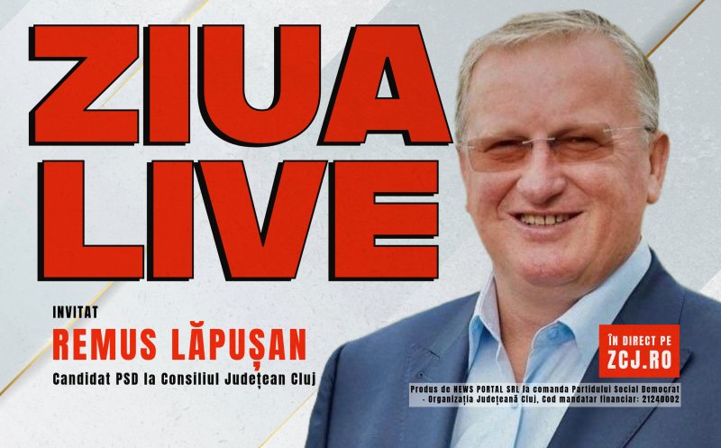 Remus Lăpușan, invitat la ZIUA LIVE