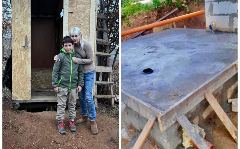 Clujenii cu suflet mare construiesc o baie modernă pentru un copil din mediul rural. "Orice copil merită condiții decente"