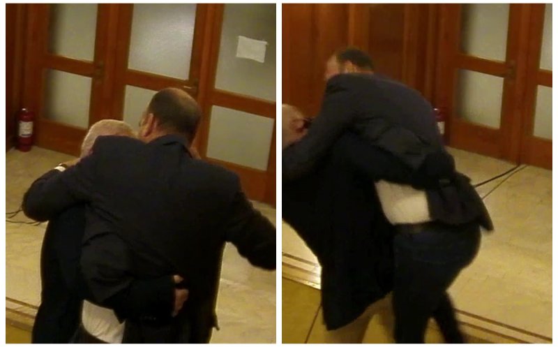 Bătaie în Parlamentul României între doi foști miniștri. Reacția lui Nicolae Ciucă