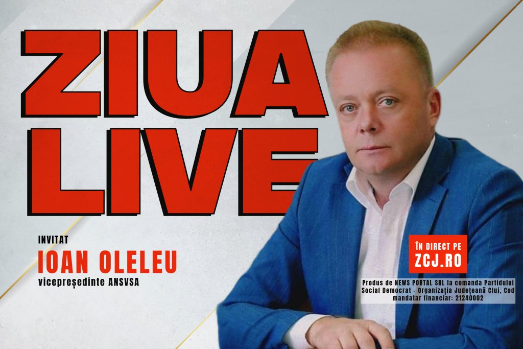 Vicepreședintele ANSVSA, Ioan Oleleu, vine la ZIUA LIVE