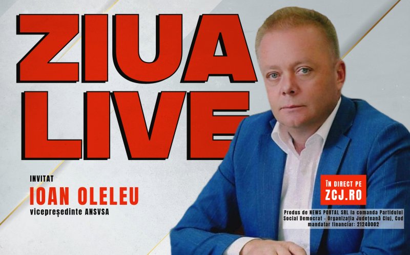 Vicepreședintele ANSVSA, Ioan Oleleu, vine la ZIUA LIVE