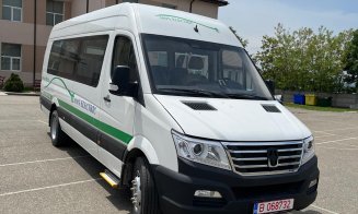 Primul microbuz școlar 100% electric din județul Cluj și din zona Ardealului a ajuns în comuna Panticeu