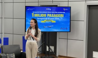 O tânără medic, pasagerul 1 milion la Aeroportul Cluj în 2024. Ce premiu a primit. David Ciceo: Vom avea cele mai mari spații din zonele Schengen/Non 