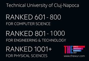 Universitatea Tehnică din Cluj-Napoca confirmă pozițiile pe domenii performante în clasamentul „Times Higher Education - World University Rankings” 2021