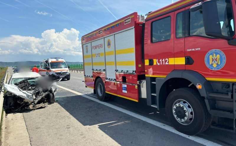 Cum s-a produs accidentul mortal de pe Autostrada A3, sensul de mers Chețani spre Gilău