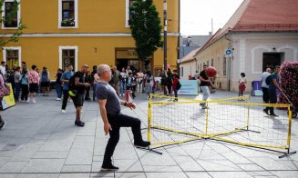 Joaca continuă și azi la Cluj-Napoca în cadrul Urban Playfield. Boc: „Se dovedește iar și iar că sportul este la el acasă aici”