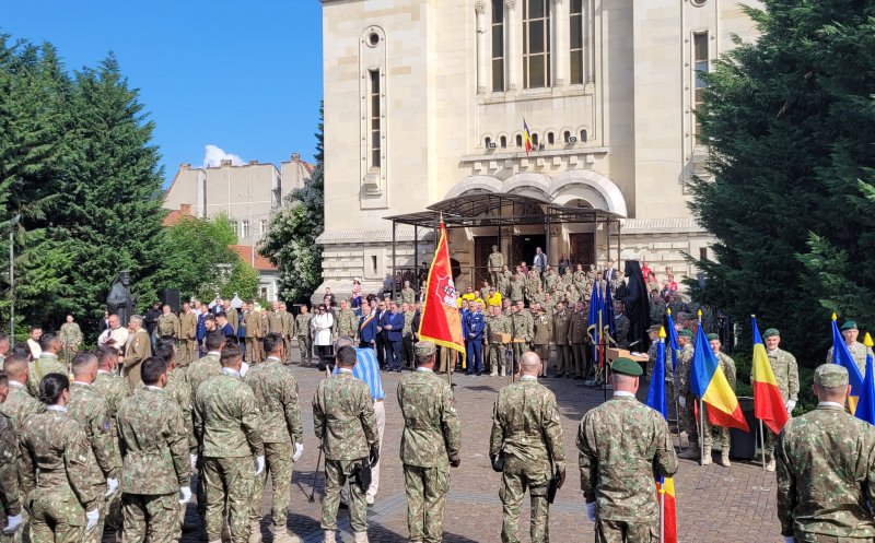 Spitalul Militar din Cluj-Napoca a primit Drapelul de Luptă