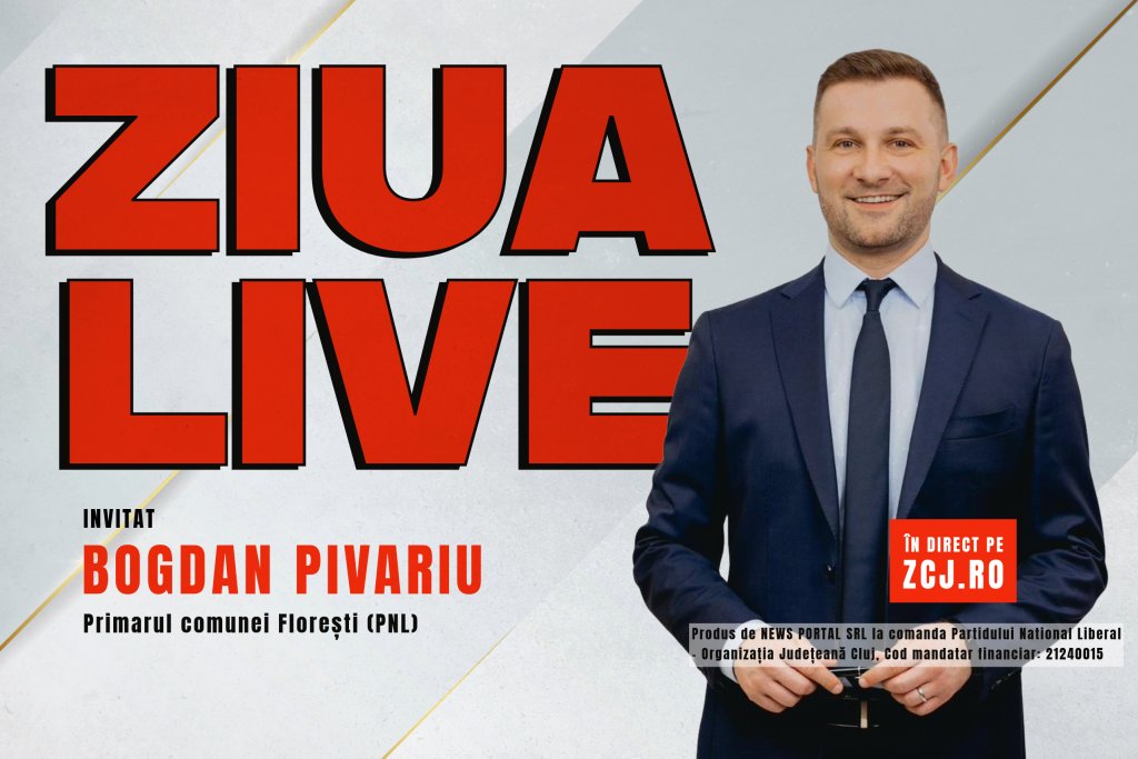 Bogdan Pivariu, invitat la ZIUA LIVE