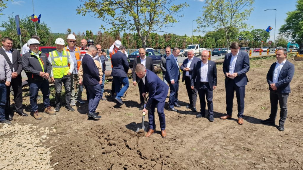 Marile proiecte de infrastructură ale Clujului încep din Florești. Primarul Pivariu: „Am predat amplasamentul și pentru lucrările la metrou”