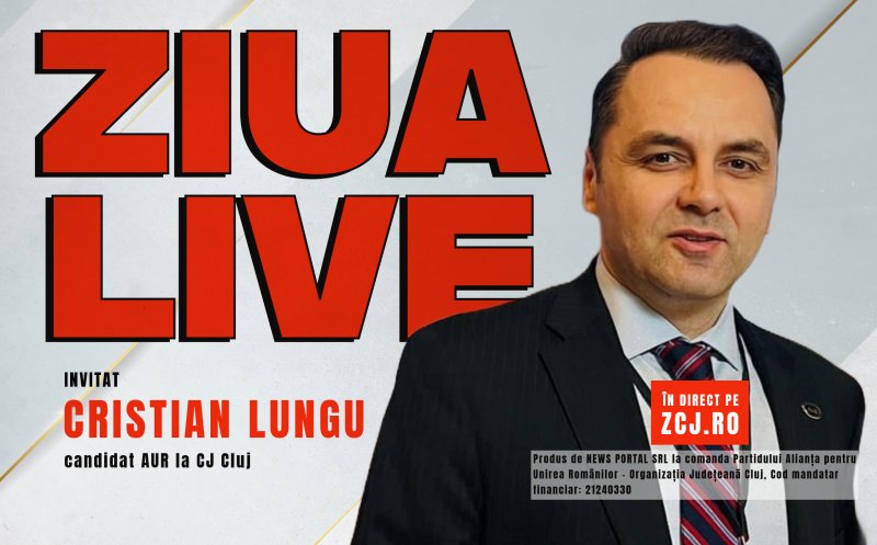 Cristian Lungu (AUR), invitat la ZIUA LIVE