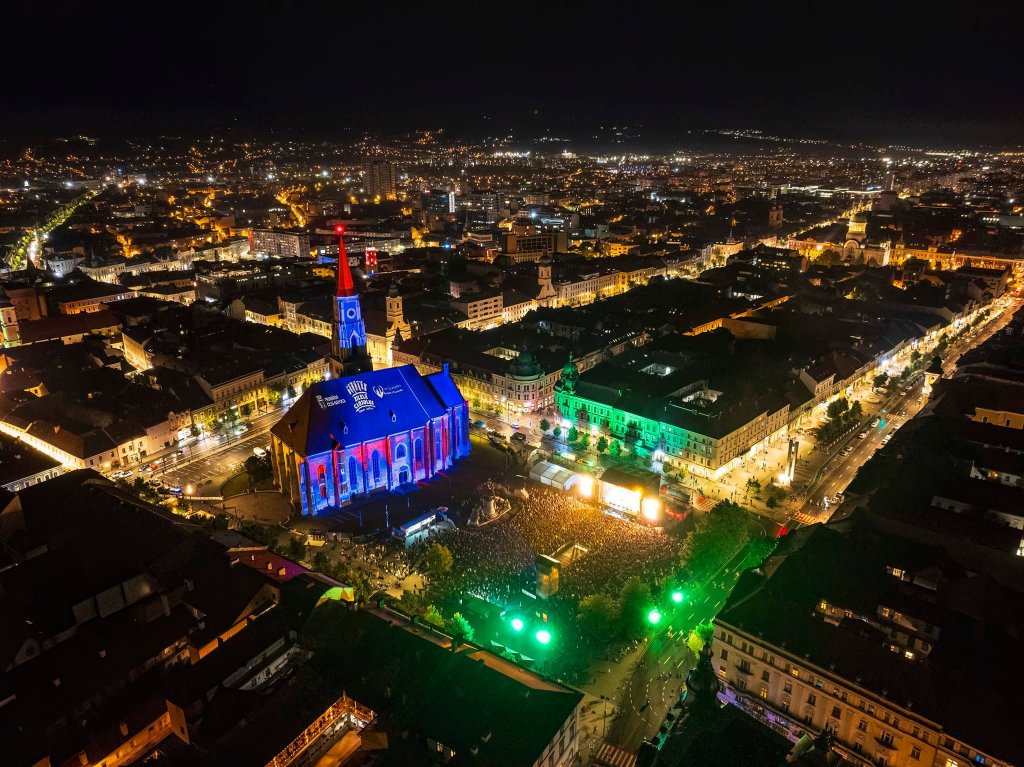 "Orașul căruia oamenii i-au dăruit suflet": Au început Zilele Clujului! 75.000 de oameni s-au distrat împreună în prima zi a sărbătorii tuturor clujenilor