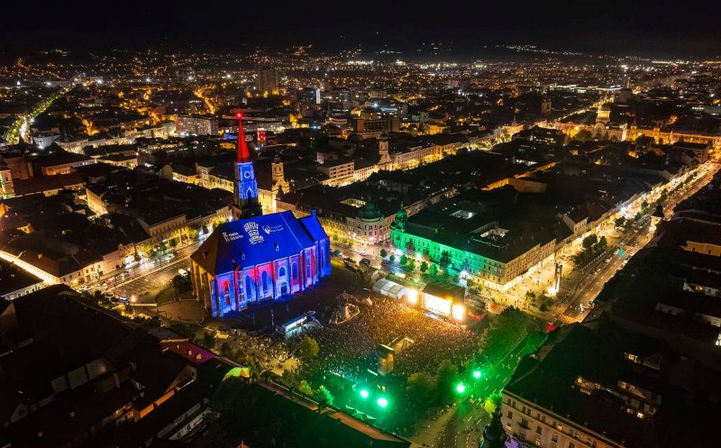 "Orașul căruia oamenii i-au dăruit suflet": Au început Zilele Clujului! 75.000 de oameni s-au distrat împreună în prima zi a sărbătorii tuturor clujenilor