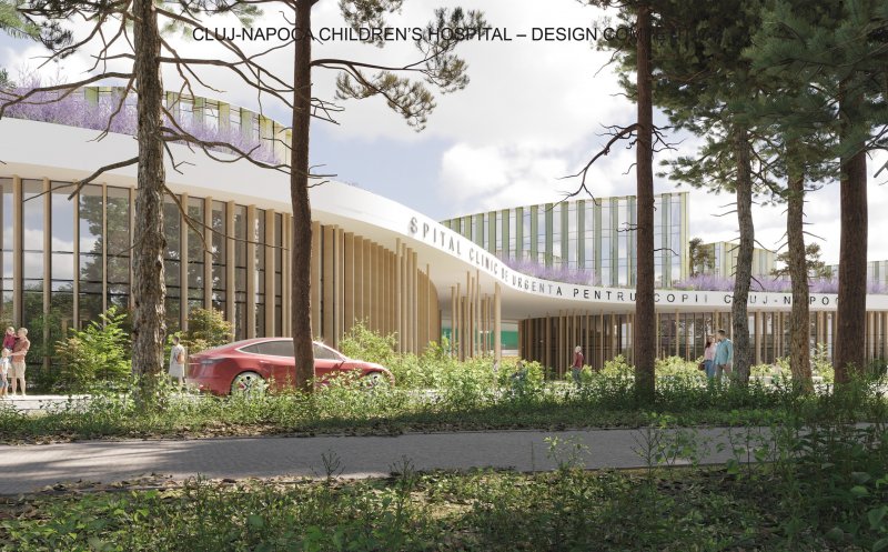 Proiectul Spitalului Pediatric Monobloc din Cluj, nominalizat la premiere în cadrul unei prestigioase competiții europene