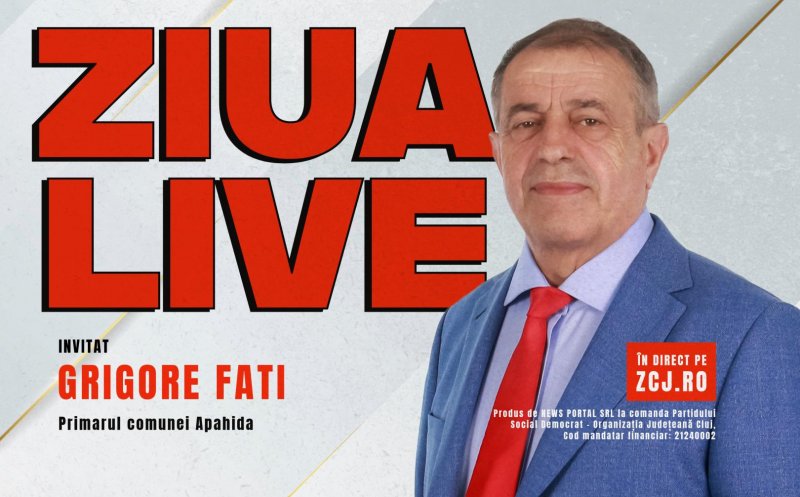Grigore Fati, primarul din  Apahida, vine la ZIUA LIVE