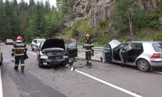 Accident rutier în județul Cluj: Trei victime transportate la spital