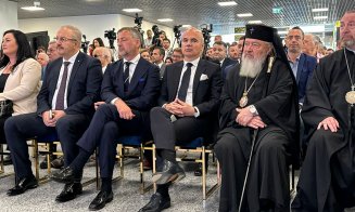 Noul terminal de la Aeroportul Cluj, inaugurat în prezența premierului Marcel Ciolacu. Sunt prezenți și Ciucă, Grideanu, Bode și alte oficialități de 