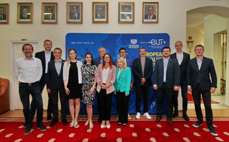 Delegația NXP Semiconductors România, în vizită la Universitatea Tehnică din Cluj-Napoca