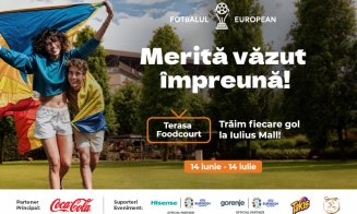 Merită văzut împreună! Trăiește emoția competiției și vino în Iulius Mall Cluj pentru a susține naționala României la Euro 2024!