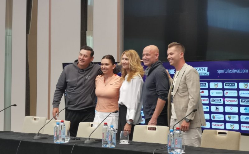 Se anunță spectacol de gală la Sports Festival 2024. Andre Agassi și Steffi Graf, încântați de prima vizită în România