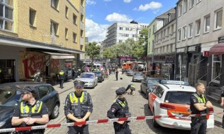 Scene șocante la Euro 2024! Polițiștii au împuşcat un bărbat care a atacat un grup de suporteri cu un târnăcop