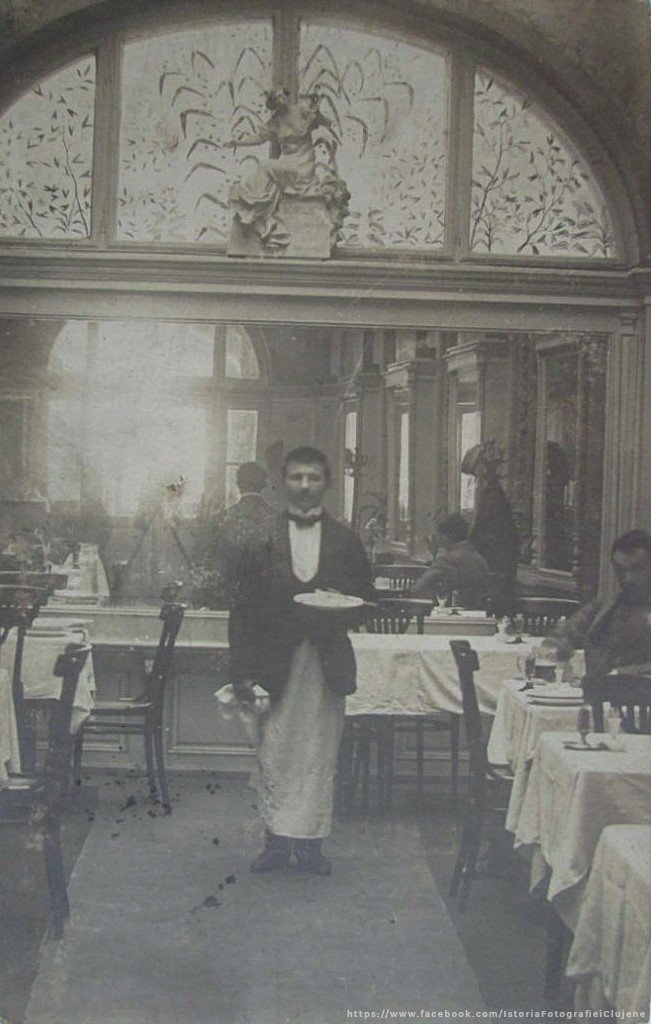 Ospătari și cafenele, la începutul secolului XX, în Cluj-Napoca