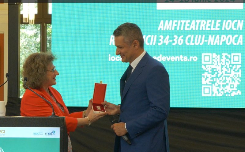 Chirurgul Patriciu Achimaș-Cadariu a primit Ordinul „Meritul Sanitar” în grad de Cavaler din partea președintelui României
