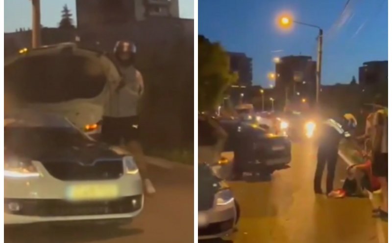 Un șofer care a sărbătorit victoria României la EURO 2024 cu prea mult alcool a provocat un accident în Cluj-Napoca