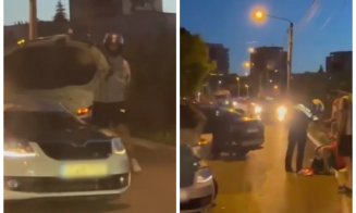 Un șofer care a sărbătorit victoria României la EURO 2024 cu prea mult alcool a provocat un accident în Cluj-Napoca