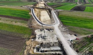 Drumul expres din județul Cluj: stadiul lucrărilor a ajuns la 40%