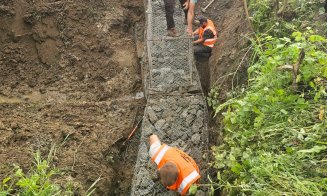 Un nou drum județean din Cluj a intrat în reparații. Ce lucrări se fac