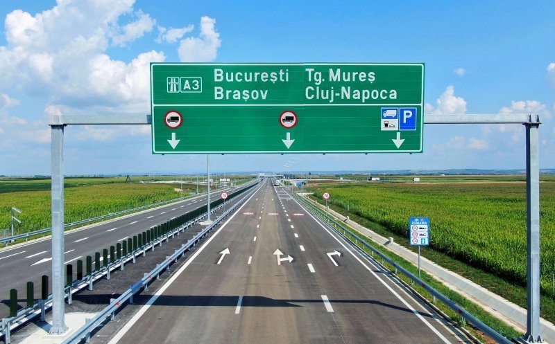 Atenție, șoferi! Restricții de circulație pe Autostrada A3 Turda - Târgu Mureș