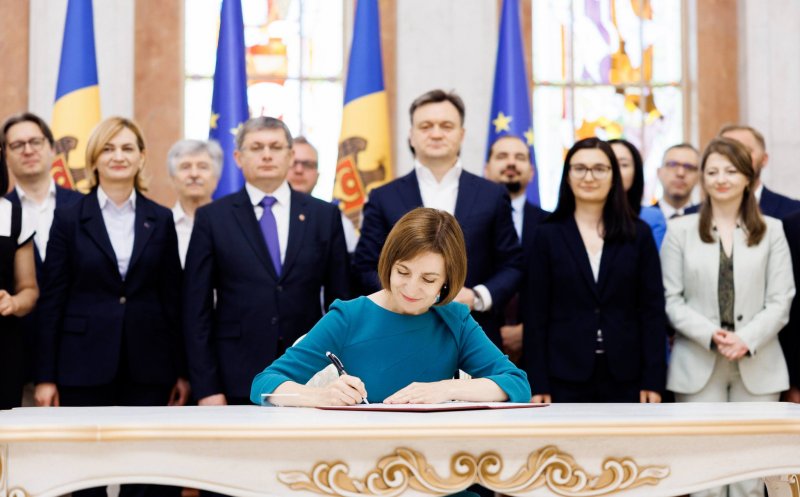Republica Moldova, tot mai aproape de Uniunea Europeană. Ce decret a semnat Maia Sandu