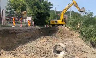Au început lucrările de consolidare la strada Uliului din Cluj-Napoca. Cât timp vor dura