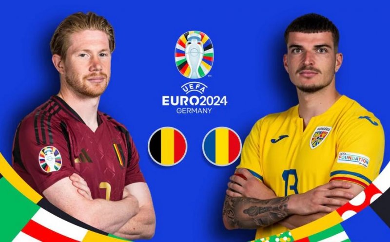 România înfruntă astăzi Belgia la EURO 2024. Echipa probabilă