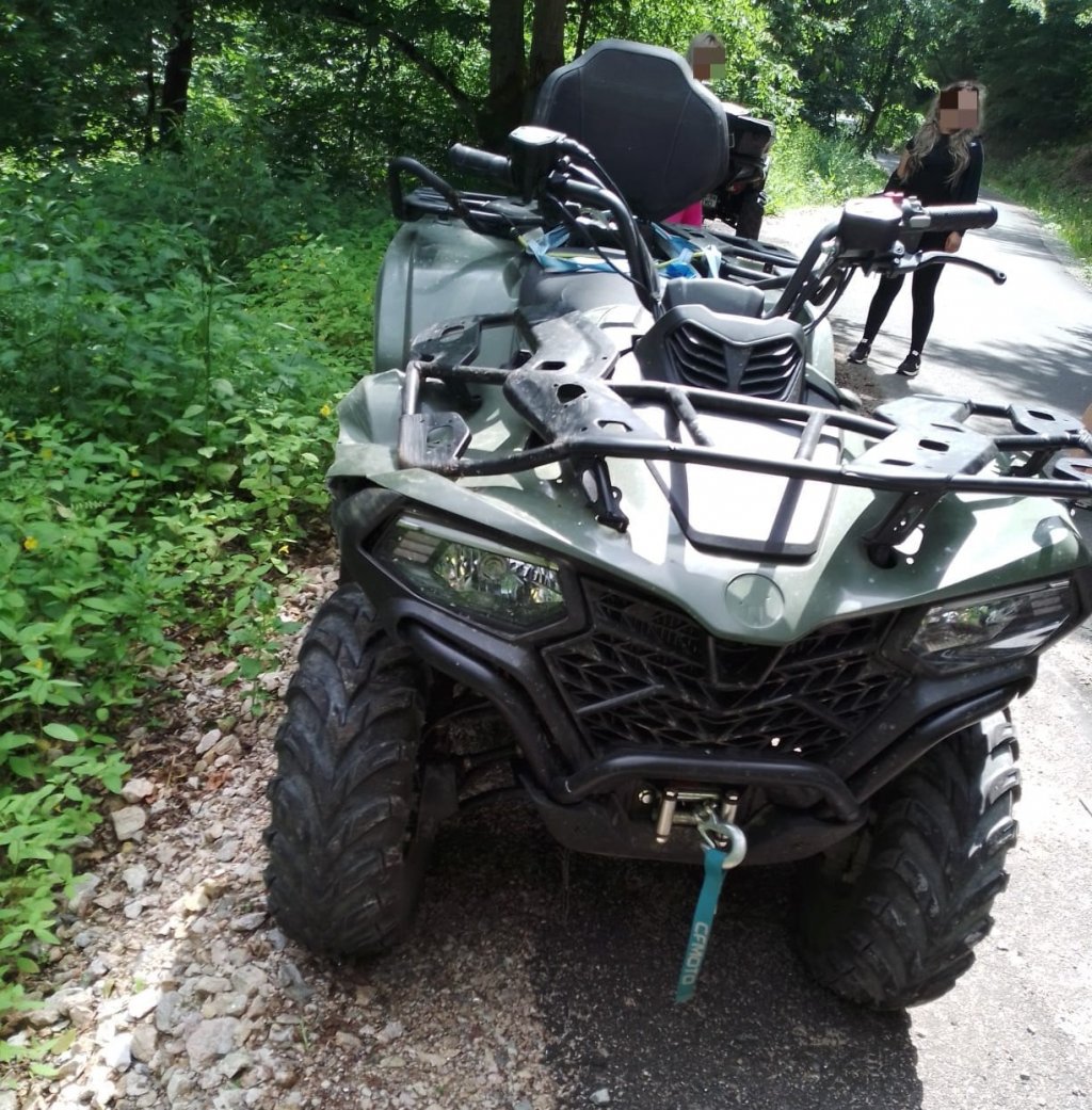 Încă un ACCIDENT cu ATV-ul în Cluj. Un tânăr a fost transportat de urgență la spital