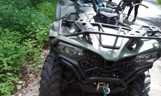 Încă un ACCIDENT cu ATV-ul în Cluj. Un tânăr a fost transportat de urgență la spital