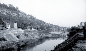 A fost odată în alt secol: La poalele Cetățuii, cu malul Someșului încă neamenajat / Cel mai vechi pod din Cluj-Napoca