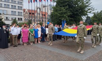 Ziua Drapelului Național al României, sărbătorită la Cluj-Napoca
