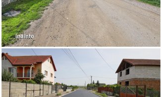 O stradă importantă din Turda și-a schimbat complet „fața”