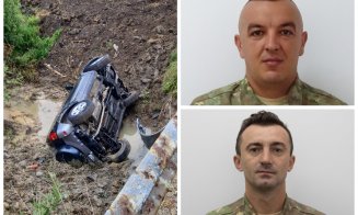 Eroi în uniformă: Doi militari au salvat viața unui bărbat rănit într-un accident grav din Cluj