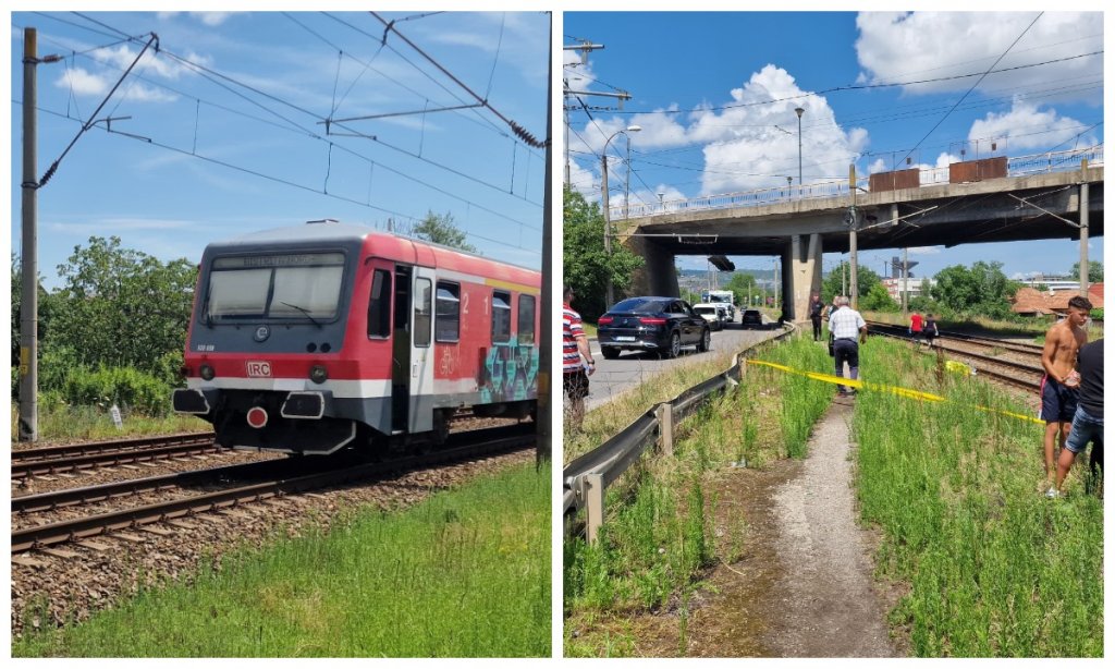 Ce spun polițiștii în cazul bărbatul lovit mortal de tren sub podul IRA