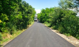 Un nou drum județean din Cluj a fost asfaltat în integralitate. Cât de bine arată acum